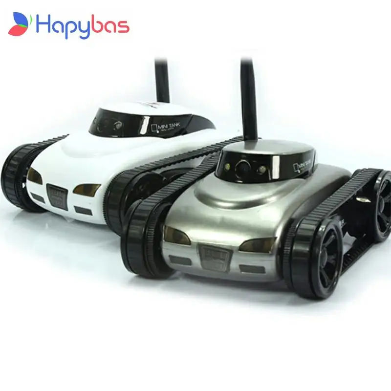 Мини i Spy 4CH RC Танк контролируемый IPhone/iPad/Android/IOS Wifi камера игрушки с дистанционным
