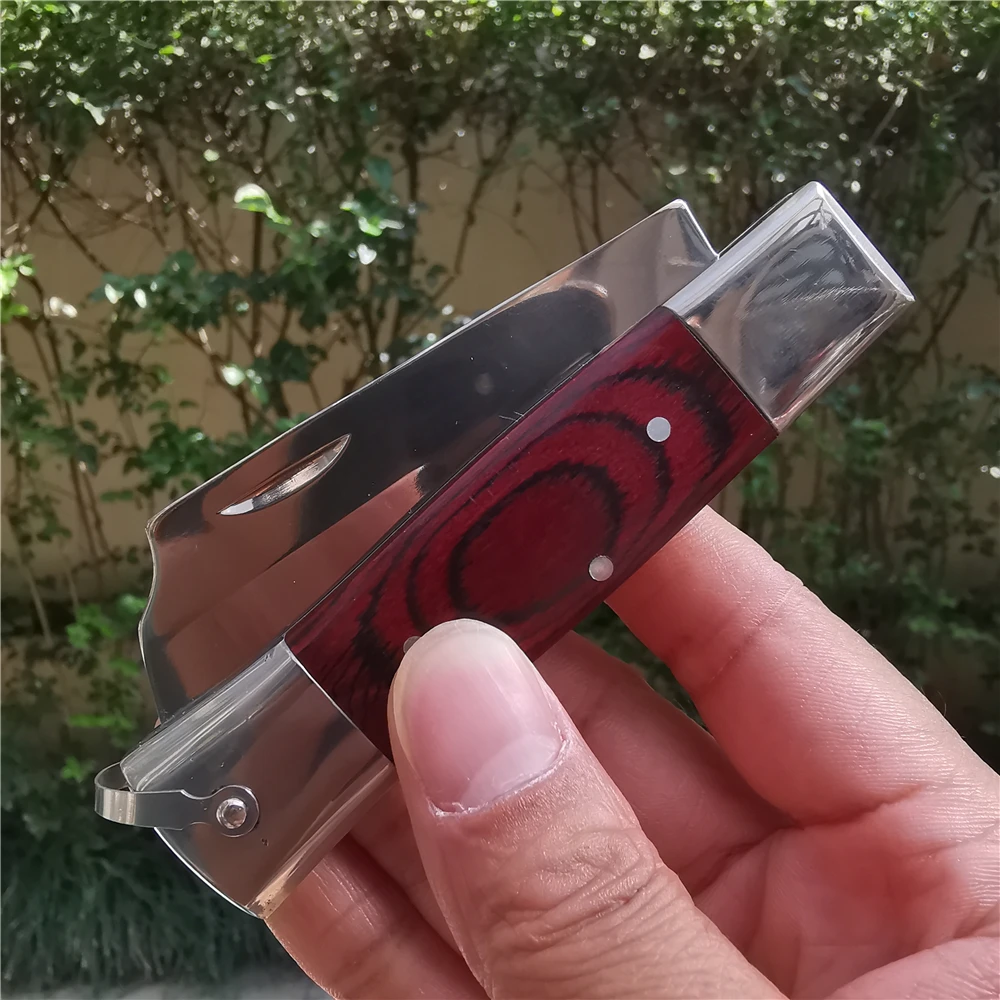Folding Wild Tactical Knife High Hardness Steel Military Jungle Knives for Camping Hunting Survival Outdoor Activities Mens Gift |