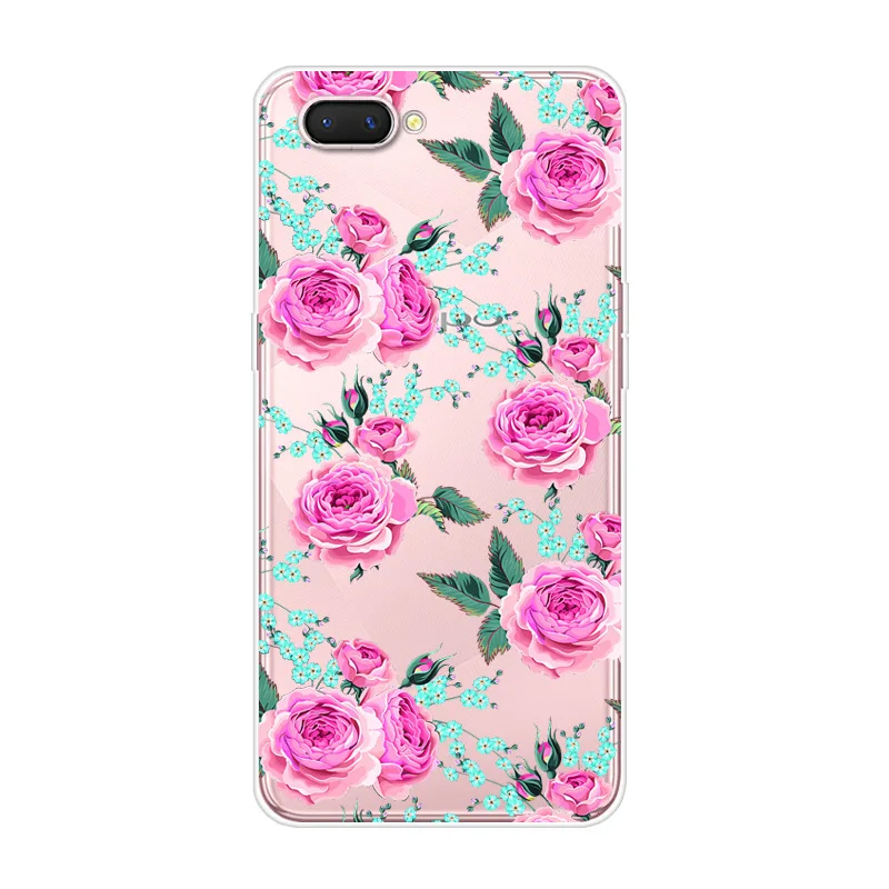 Чехол для Oppo A3S, чехол для Oppo A3S, мягкий мультяшный ТПУ силиконовый чехол для телефона, для Oppo A5 OPPOA5, чехол Realme C1 OPPOA3s, чехол, Fundas - Цвет: Темно-коричневый