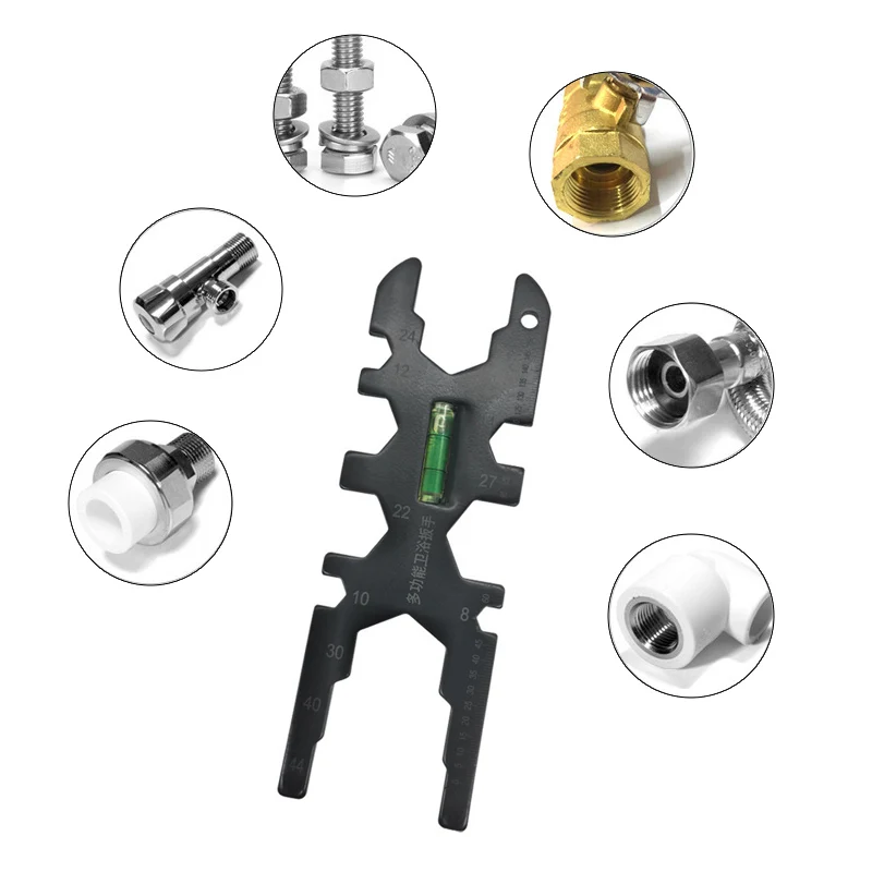 

14 в 1, многофункциональный гаечный ключ для ванной