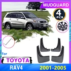 Автомобильный брызговик крыло для Toyota RAV4 для Toyota Previa RAV 4 XA20 2001  2005 2002 2003 2nd Gen Всплеск брызговики автомобильные аксессуары Товары