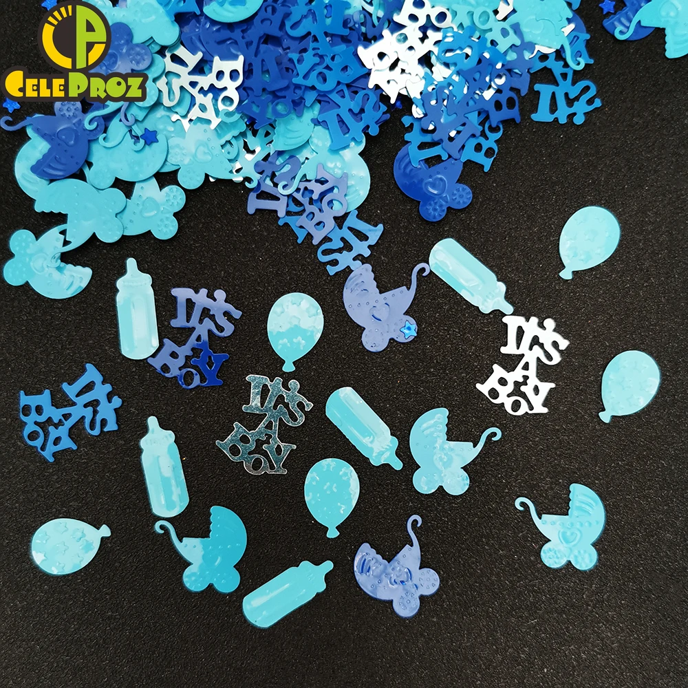 

15g I'ts A Boy Table Confetti Gender Reveal Party Scatter Sequins Newborn Shower Baptism Angel Girl Balloon Filling Elements