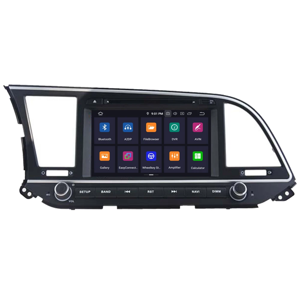 Автомобильный мультимедийный плеер RoverOne для Hyundai Elantra 2016 2017 2018 2019 Android 10 DVD радио GPS