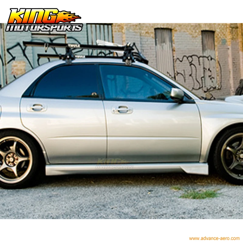 2 шт. спинки для SUBARU IMPREZA WRX STI|side skirts|subaru wrx imprezasubaru side skirts |