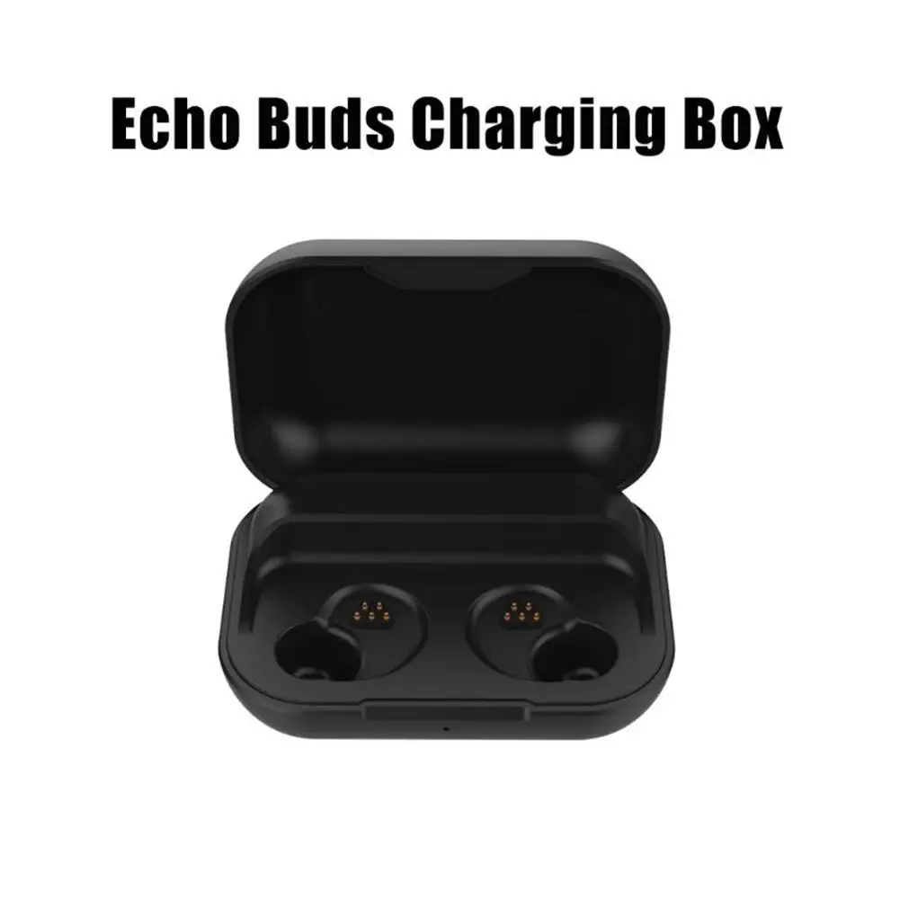 Купить 2020 коробка для хранения наушников Новый Bluetooth 5,0 наушники зарядный чехол 1000mAh наушники Беспроводное Зарядное устройство Док-станция для Echo ...