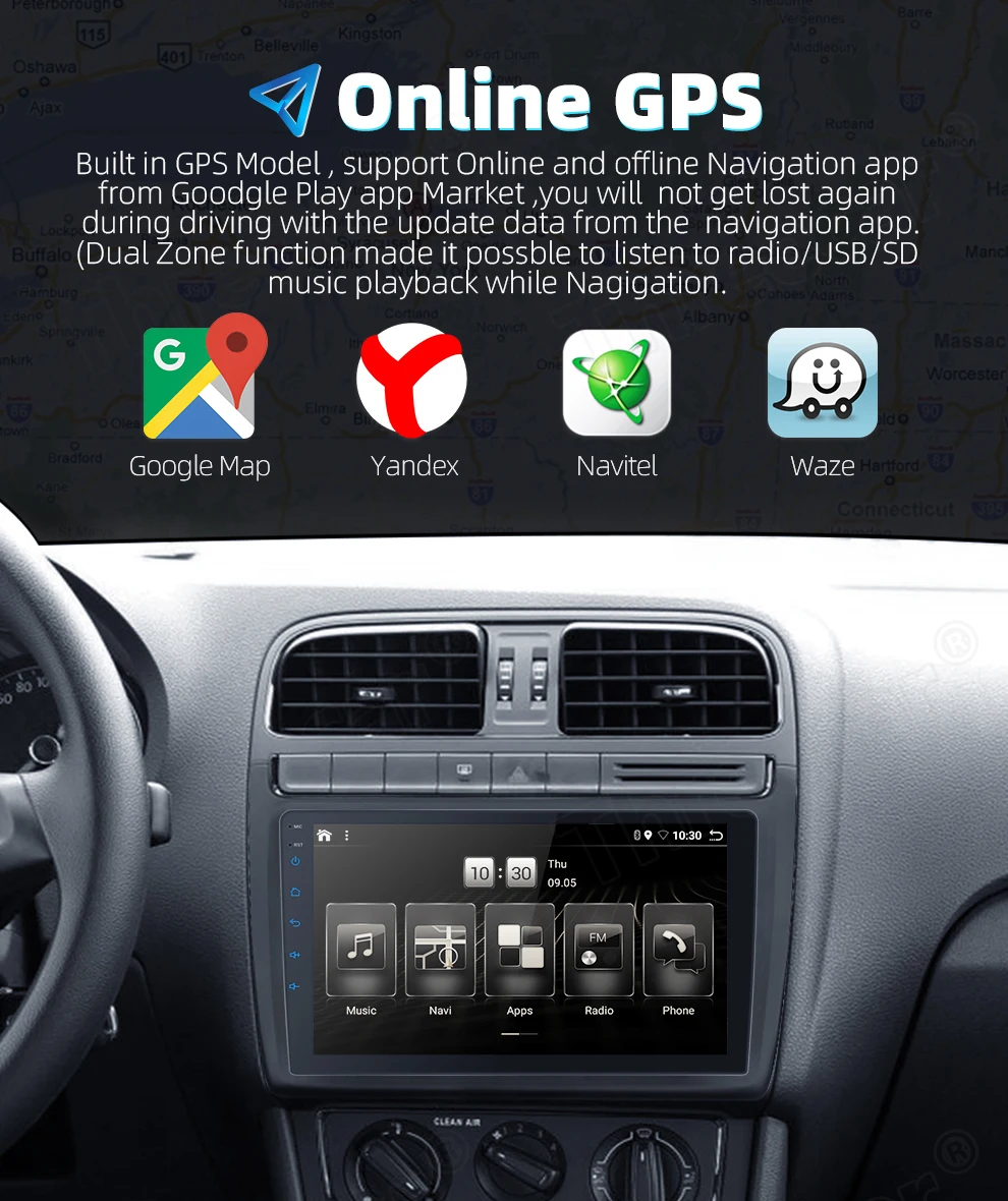 Автомобильный радиоприемник PX6 на Android 10 DSP для 2006 2011 Honda Civic мультимедийный