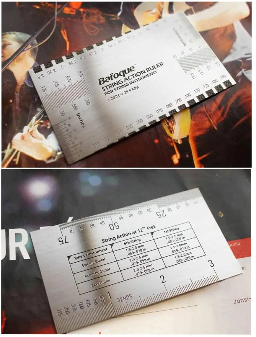 Гитарный лад инструмент для коронации ладов линейка струн ластик гитары