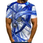 Забавные 3D футболки, новинка 2020, брендовая футболка с коротким рукавом, мужская повседневная футболка в стиле Харадзюку, Мужская Уличная футболка, Мужская футболка
