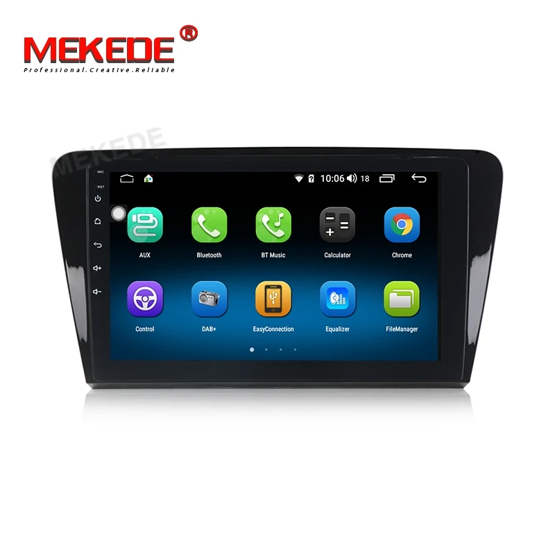 MEKEDE автомобильный DVD мультимедийный плеер для Skoda Octavia A7 III/3 2014 2din Android 9 0 радио авто