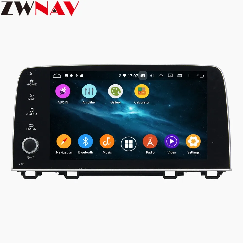Android 9 4+ 64G DSP автомобильный dvd-плеер gps навигация для HONDA CRV головное устройство мультимедийный плеер магнитофон