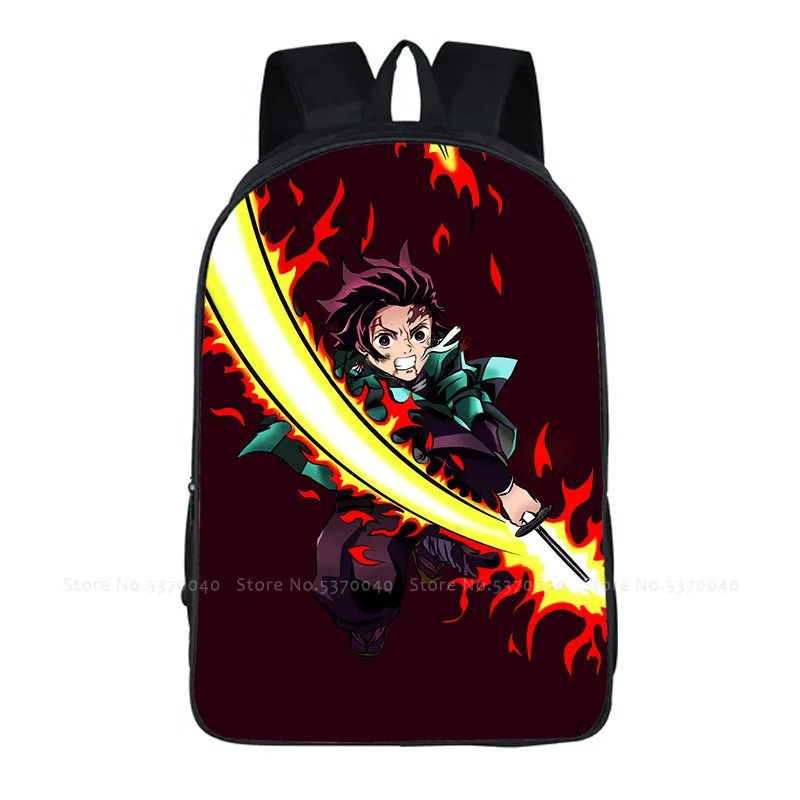 Рюкзак Kamado Tanjirou Nezuko для косплея ранец с аниме принтом клинок демонов школьная