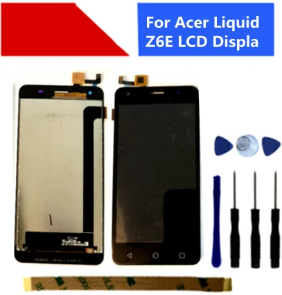 ЖК дисплей 5 0 ''для Acer Liquid Z6E сенсорный экран дигитайзер датчик в сборе полная