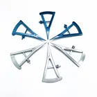 Штангенциркуль для век Castroviejo, Стоматологический Хирургический Инструмент, офтальмологический инструмент, 1 шт.