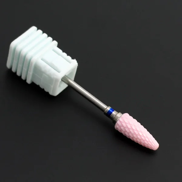Pink-2 ERUIKA, 1 шт., фреза, керамический сверло для ногтей, электрические маникюрные машинки, педикюр, инструмент для маникюра - Цвет: Pink-2