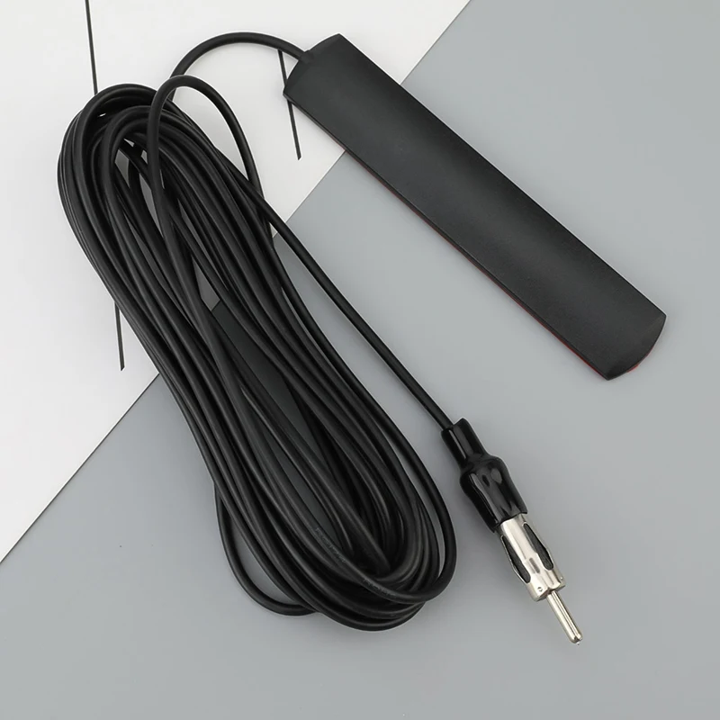 12V Universal Portable Mount Car FM Radio Amplifier Antenna Patch Aerial ANT-309 5M Cable Auto | Автомобили и мотоциклы