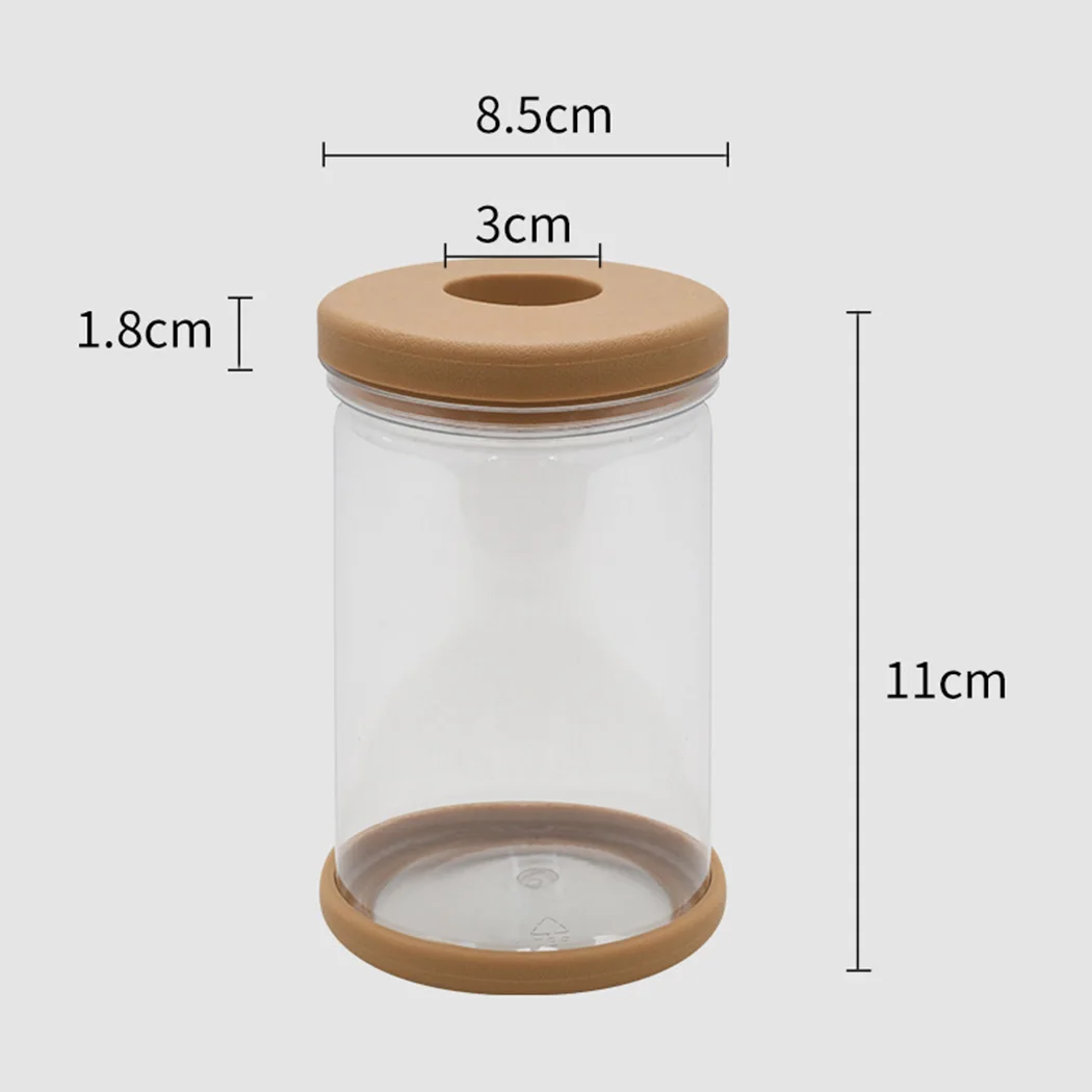

2PCS Plant Pots Lazy transparent flower pot Transparent pot Small potted plants