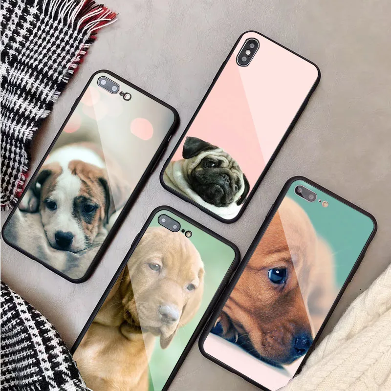 Чехол для телефона из закаленного стекла iphone 12 11 Pro Max 5 6 7 8 X XS XR XSMax 12Pro | Мобильные