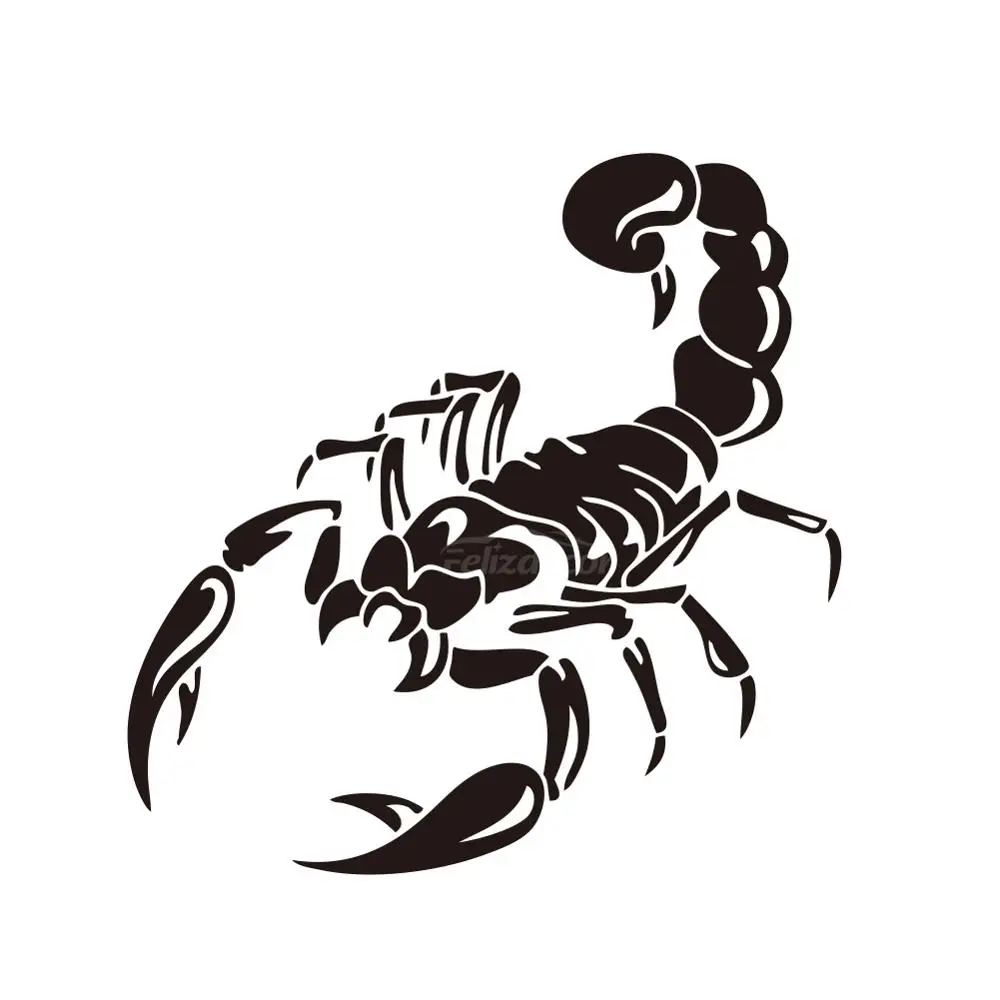 Огромное количество цветов в виде скорпиона который заставляет людей страх