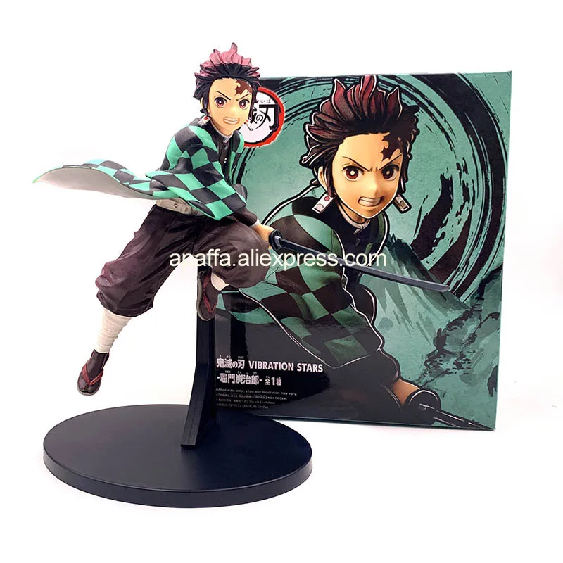 

15cm Anime Figure Demon Slayer VIBRATION STARS Kamado Tanjirou Action Figure Toy Kimetsu no Yaiba Agatsuma Zenitsu Nezuko Figure