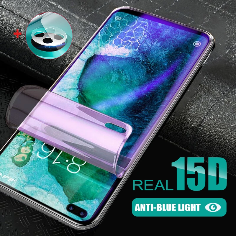 36D Гидрогелевая пленка для Huawei P30 P20 Pro P Smart Z Plus мягкая Nova 3E 3i 4 5 6 5T 5i защитная камеры