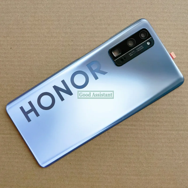 Original For Huawei Honor 30 Pro EBG-AN10 5G EBG-AN00 Back Battery Cover Door Housing case Rear Glass lens parts Replacement | Мобильные