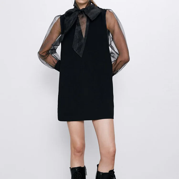 Модное осенне зимнее женское Элегантное повседневное платье обтягивающее