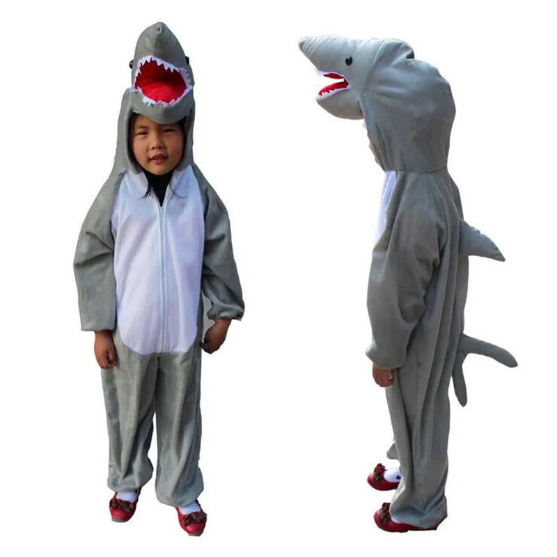 

Performance Masquerade Fancy Dress Decor Carnival Cartoon Animal Shark Cosplay Costume Children Kid Boy Girl Halloween