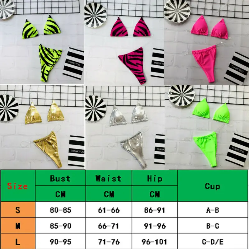 

Women Transparent Strap Halter Push Up Bra Elastic Waist Snakeskin Print Micro Bikini Set Brazilian Swimwear Beachwear Swimsuit