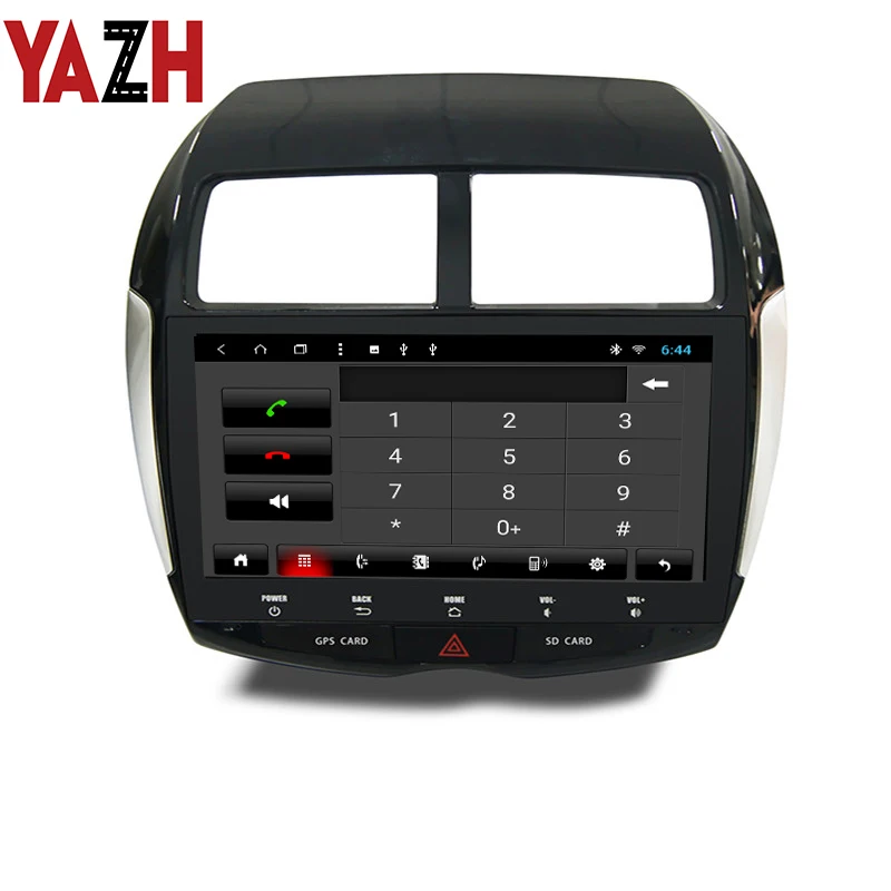 YAZH Android 9 0 радио для Mitsubishi RVR 2010 2011 2012 GPS мультимедийный плеер Восьмиядерный 2 Гб ОЗУ