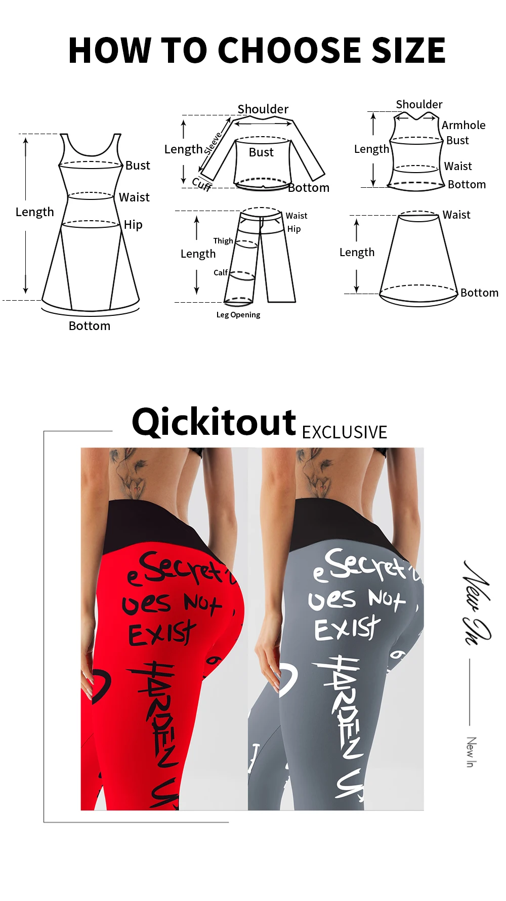 Qickitout High Waist Elastic Workout Leggings Women Slim Fitness Fashion Letter Print Leggings for Gym Sport Running Europe Size spanx leggings