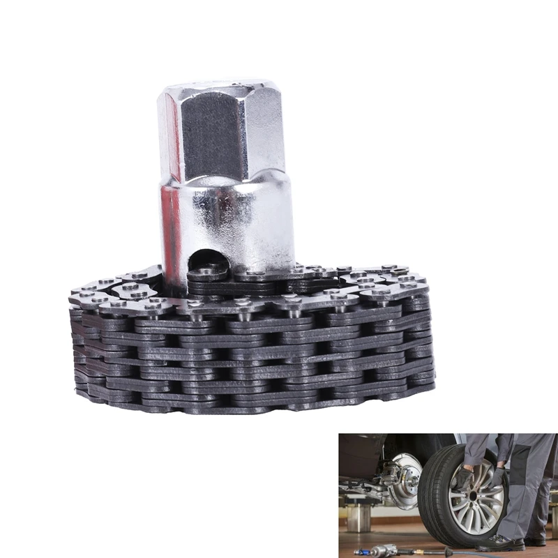 

Масляный фильтр цепной гаечный ключ для удаления регулируемого инструмента инструмент для ремонта автомобиля