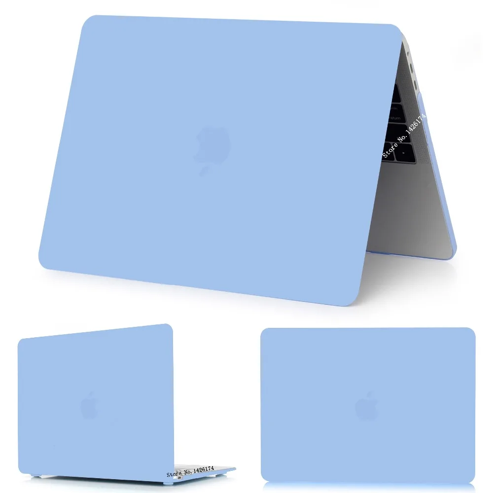 Кристальный \ матовый чехол для Apple Macbook Air Pro retina 11 12 13 15 дюймов сумка для ноутбука, для нового Mac book Air Pro 13,3 чехол A1932+ подарок