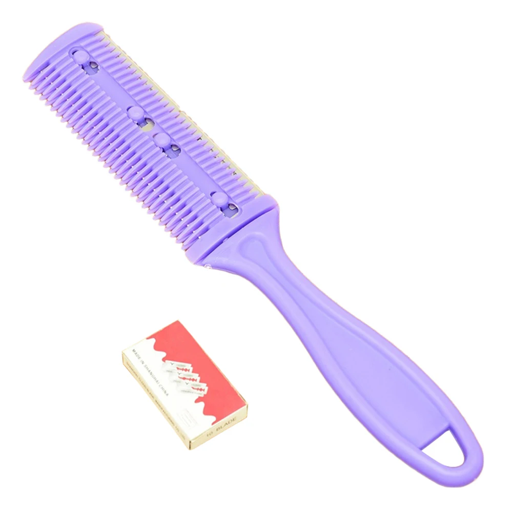 

1pc Double Sided Magic Blade Comb Barbers Hair Cut Styling Razors Hairdressing Haircut Grooming Hair Trimmer Styling Tool 2020