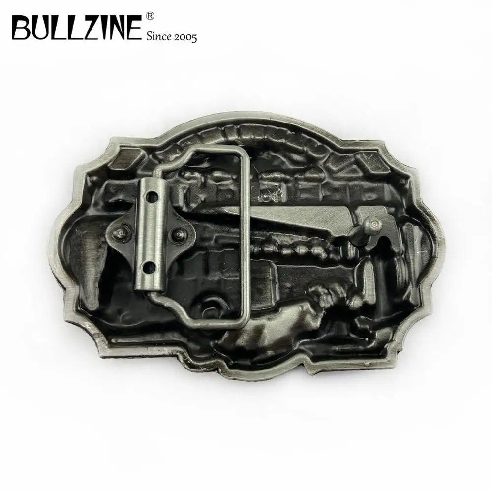 В Bullzine Пожарного пряжки ремня с оловянной отделкой FP 02720 1 подходит для детей на