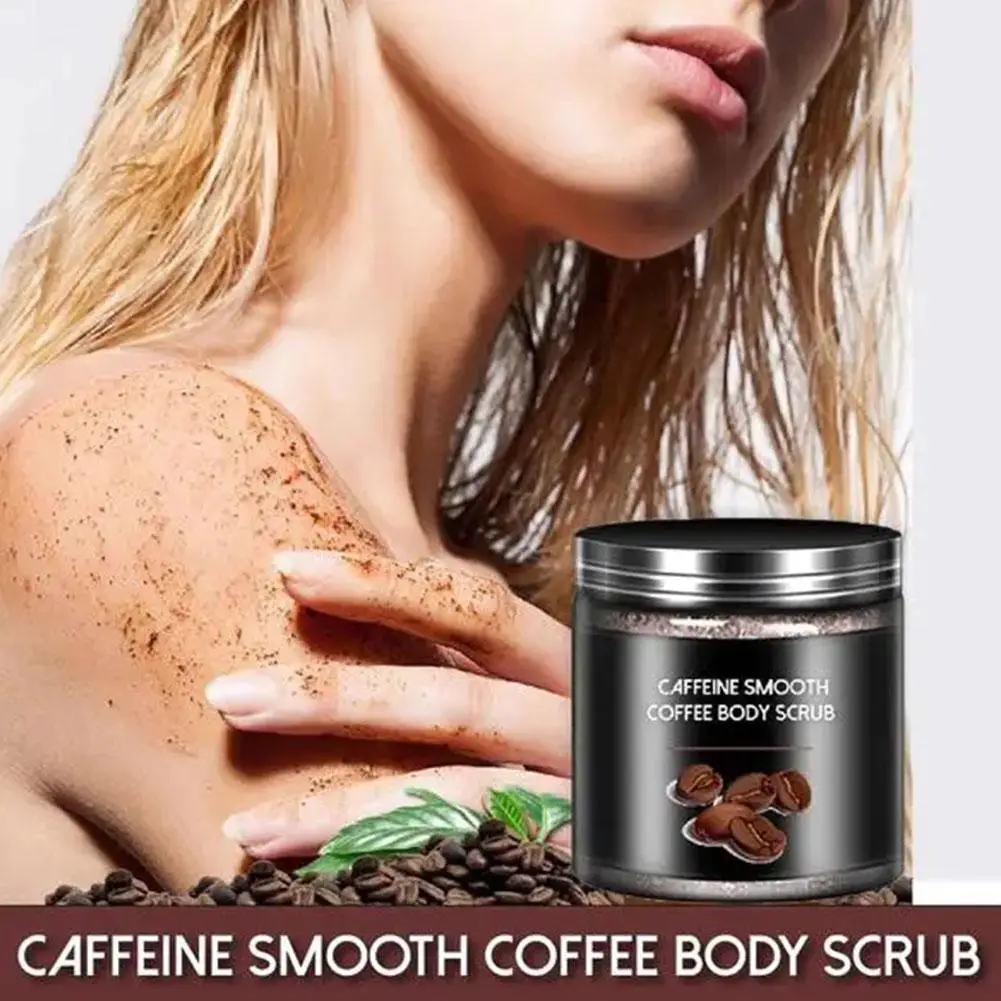 

Coffee Body Scrub Exfoliating Dead Skin And Exfoliating Cleansing Body Moisturizing Sea Salt Anti-cellulite Treatment Acne