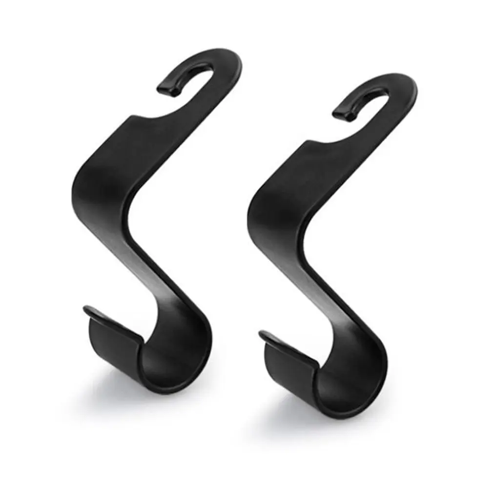 

Car Seat Back Hook Universal Portable Car Accessories Interior Hanger Holder Storage for Car Bag Purse Cloth Decoration Dropship