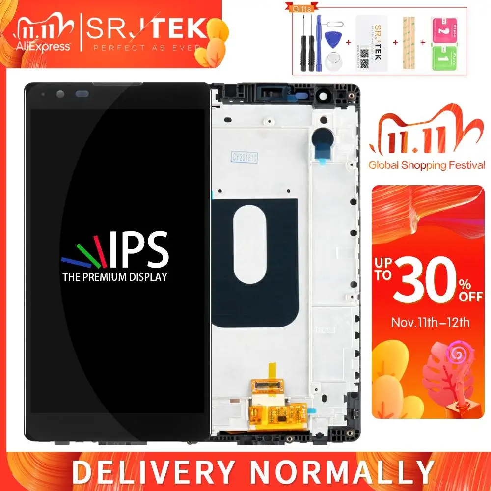

Srjtek 5,3 "для LG X Power LCD X3 для LG X Power K220DS дисплей панель сенсорный экран дигитайзер Сенсорное стекло 100% Протестировано 1280*720