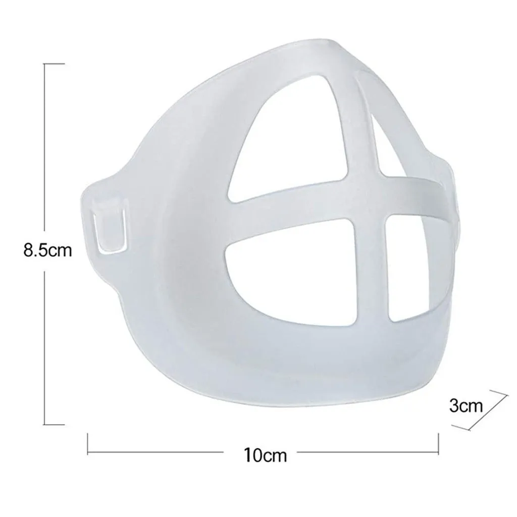 

6PCS 3D Face Mask Auxiliary Stents DIY Accessories Reusable Dustproof Mask bracket PM2.5 Windproof Haze Pollution Respirato