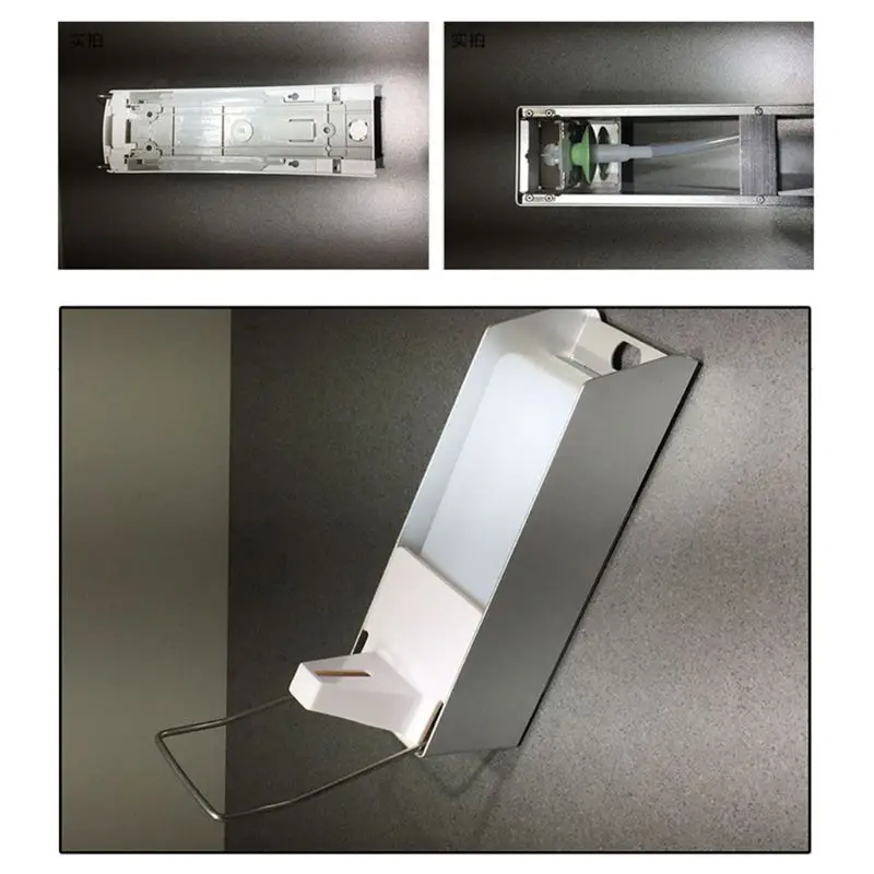 

isinfectant Dispenser 500/1000 ml Short Lever Plastic Pump - Aluminium Dispenser