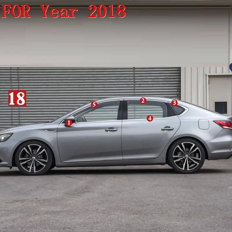 Оконный корпус автомобиля Авто Модернизированный Стайлинг модификация протектор 11 12 13 14 15 16 17 18 для Morris garaves MG 6 - Цвет: MODEL L