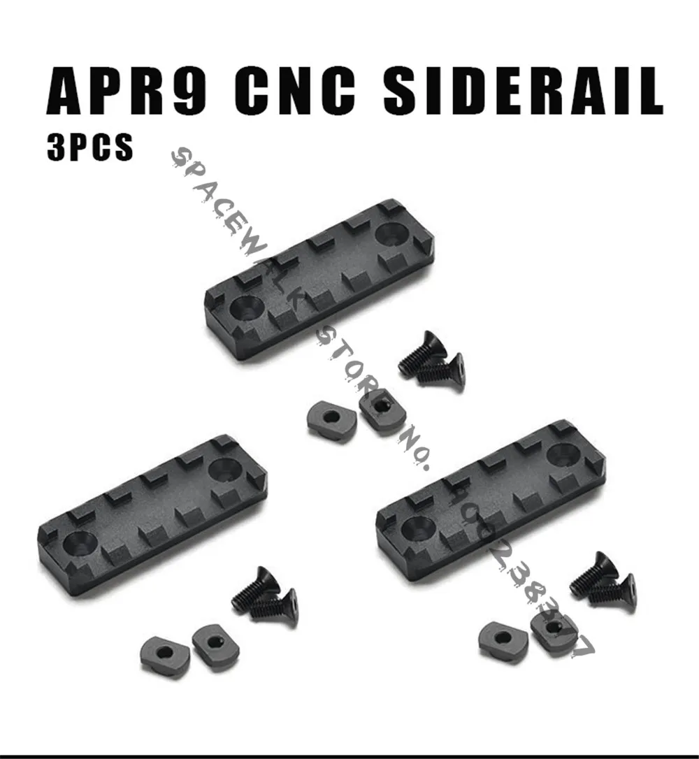 ARP9 14 мм пожарная крышка Материал водяной пули CNC верхняя/боковая направляющая