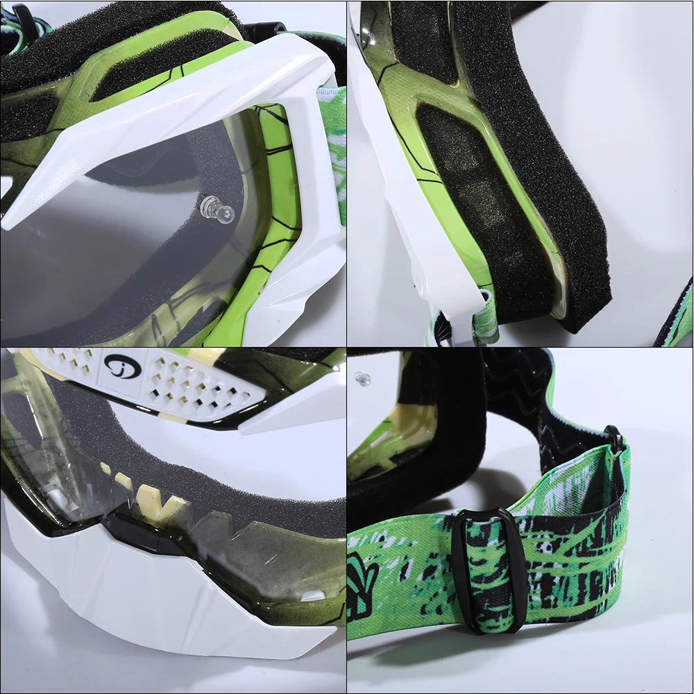 Jiepolly велосипедные солнцезащитные очки для мотокросса по бездорожью MX очки грязный питбайк шлем Совместимость Goggle Маска очки для горного велосипеда