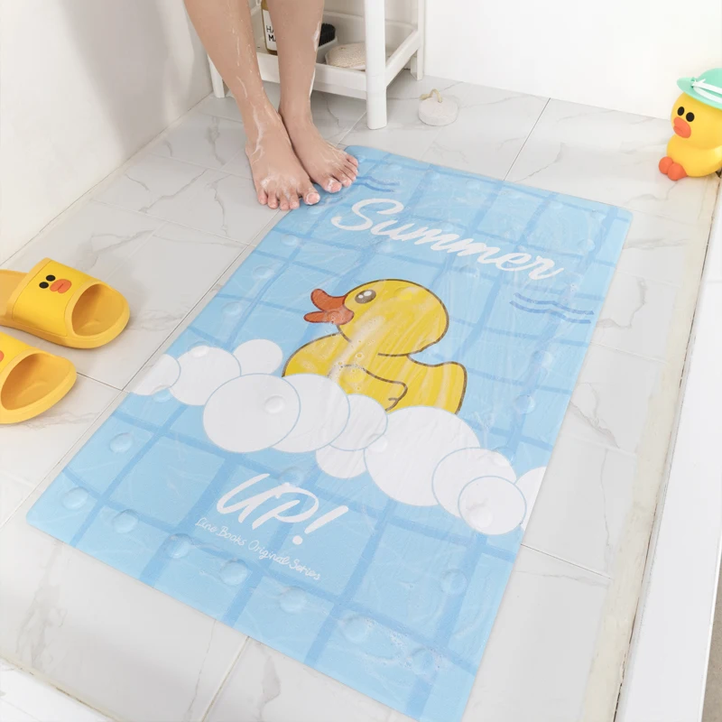 

Bathroom Non-Slip Mat Anti-Fall Floor Mat Bath Mat Bathroom Toilet Waterproof Floor Mats Bathroom Shower Room Bath Home