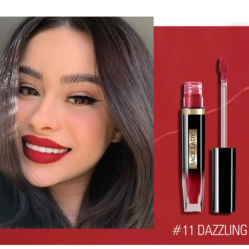 

Стойкий водостойкий жидкий карандаш матовый губная помада для макияжа антипригарный стакан для макияжа SSwell