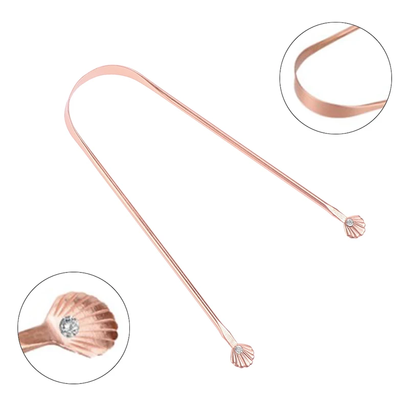 

1PCS Men Women Toothbrush Tongue Scraper Cleaner Scraper Dental Oral Care Hygiene Health Care Tool