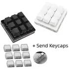 Клавиатура Механическая с 9 клавишами и колпачками для программирования рисунков