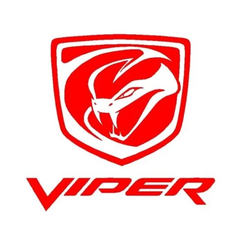 Виниловая наклейка для автомобиля Dodge Viper Stryker с логотипом 4 шт./компл.|Наклейки на