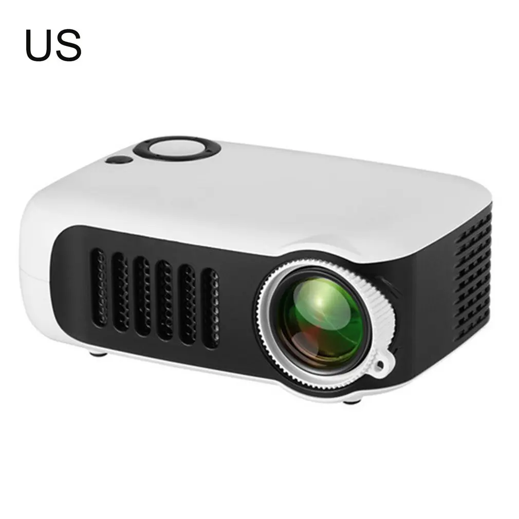 

Mini LED Pocket Projector High Definition Home Outdoor Beamer USB Movie Rechargeable Video Portable Projector