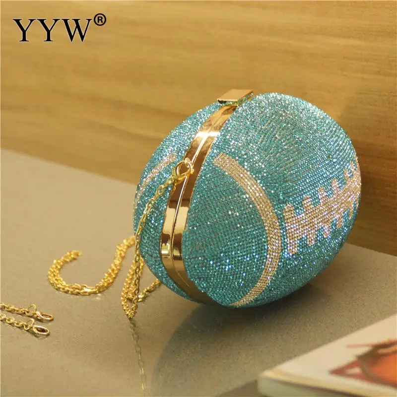 

Fashion Crystal Evening Bag with Chain Elegant Women's Bag Night Banquet Bag Party Bag Bling Mini Bag Female Crossbody Bag