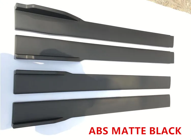 Боковые юбки из АБС пластика для Mercedes Benz A C E CLA CLS Class W203 W204 W205 W207 W212 W213 W117 W218 W238 4